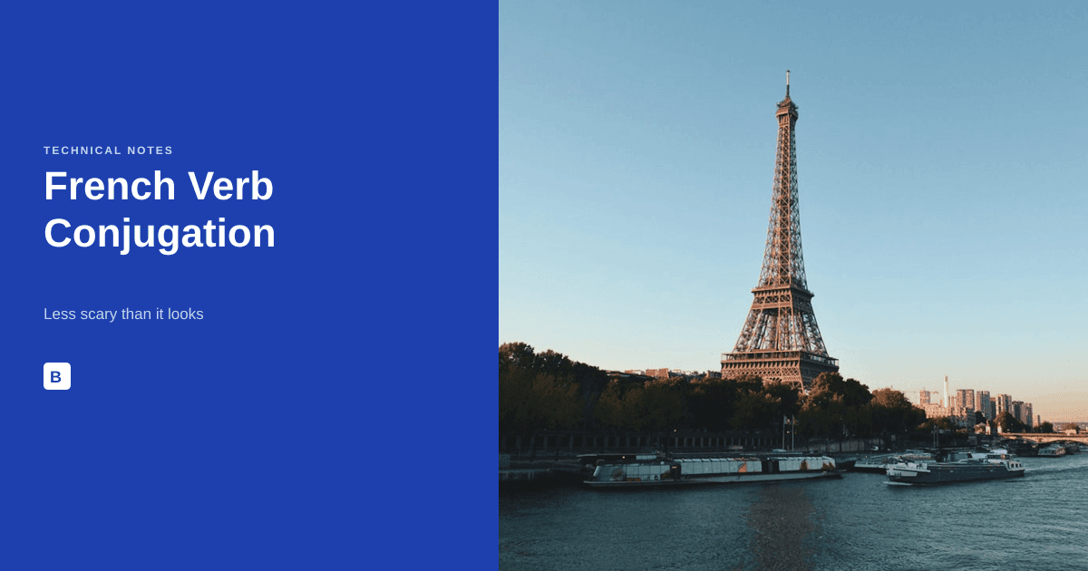 French Verb Conjugation - Essential Tenses Explained with Visual Charts