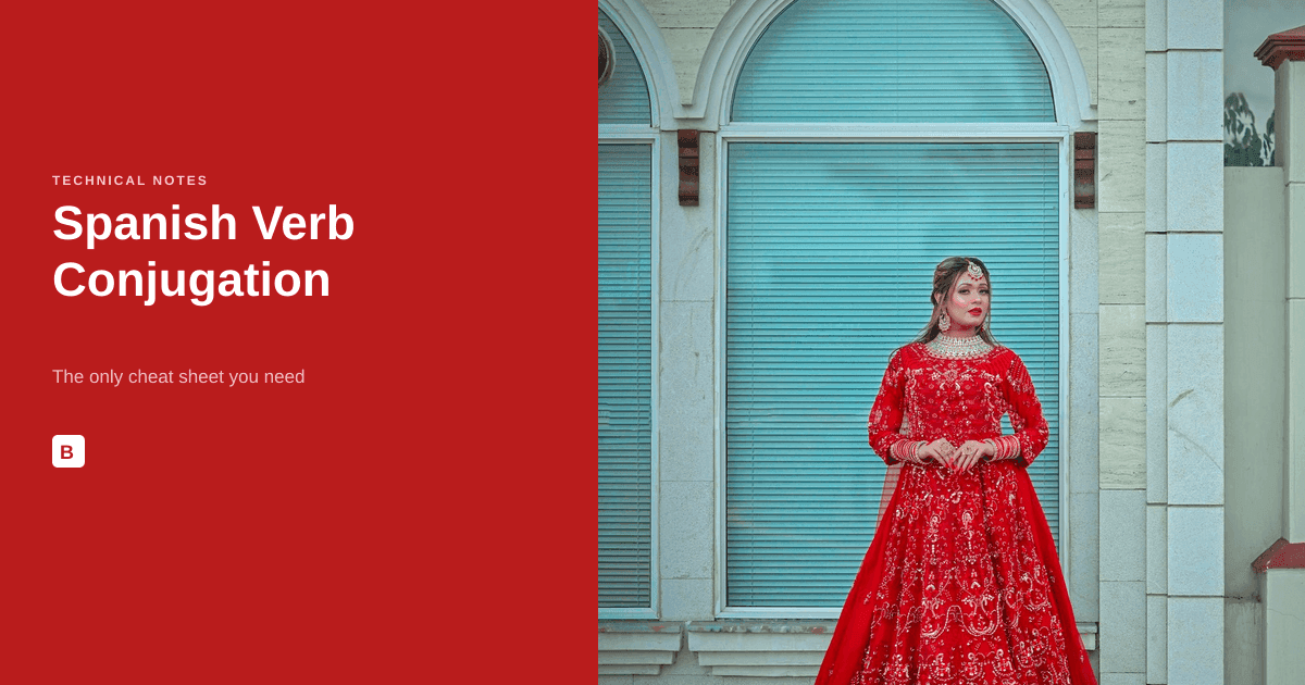 Spanish Verb Conjugation - A Complete Visual Guide to Present, Past & Future Tenses